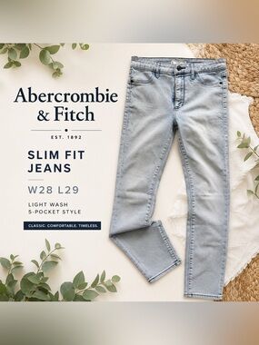Abercrombie & Fitch Women’s Slim Fit Jeans – W28 L29